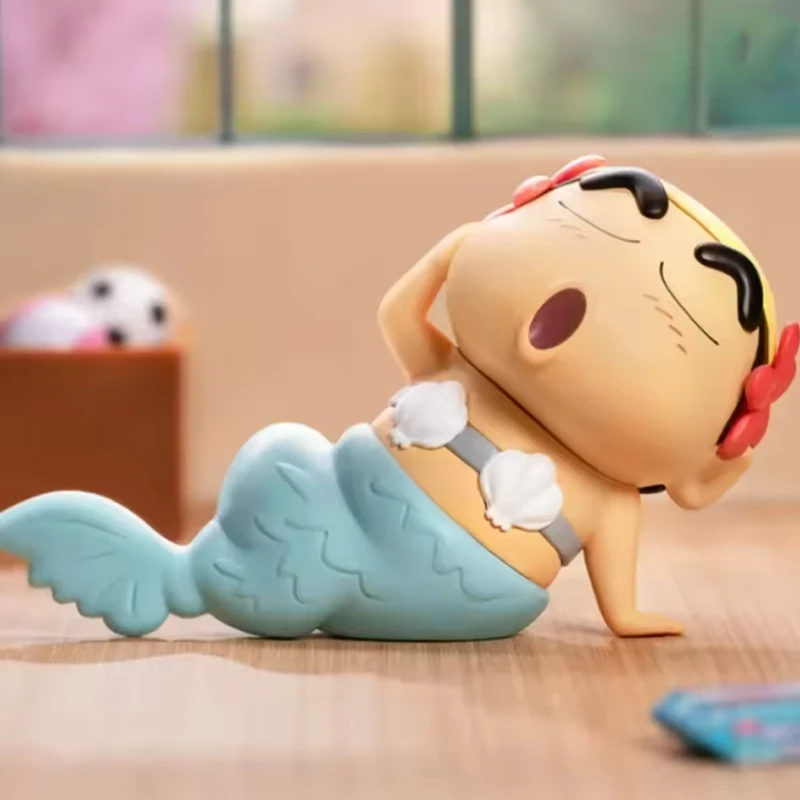 52toys กล่องสุ่ม ครายอน ชินจัง คอสเพลย์ตลก ฟิกเกอร์แอคชั่น ของสะสมยอดนิยม ของเล่นศิลปะสุดฮิต ฟิกเกอร์น่ารัก ของขวัญสุดสร้างสรรค์