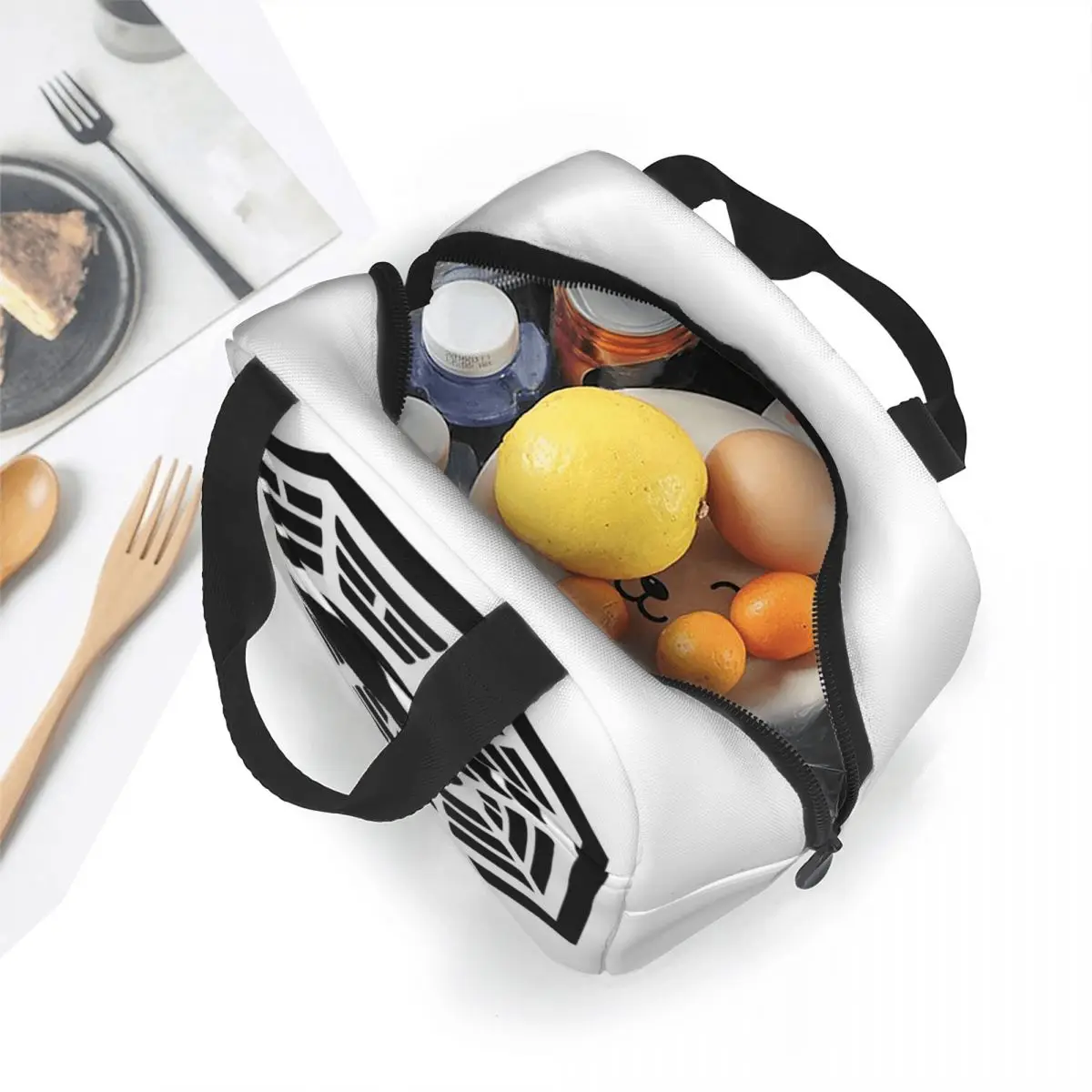 Lunch Bags Insulated Bento Box Waterproof Lunch Tote Leakproof Picnic Bags Cooler Thermal Bag for Woman Children Office image 3