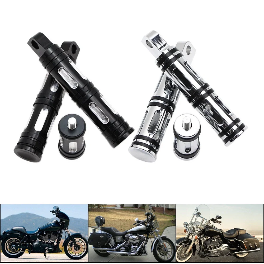 Motorcycle Pedal Pegs Positive Grip Shifter Pedal Peg Motorcycle Foot Pegs Aluminum  Foot Pegs For Motorcycle Modification