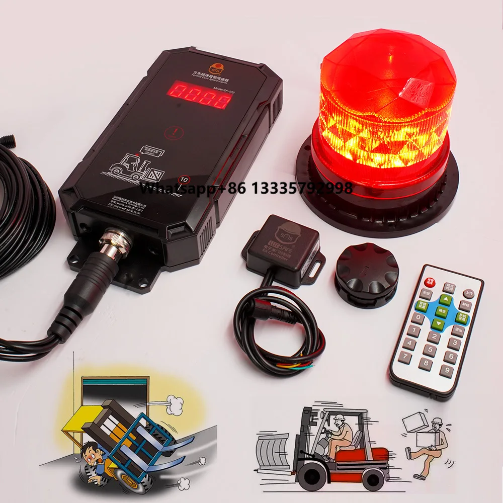 

Forklift Overspeed Alarm SF102 Forklift Speed Control Device With Overspeed Alarm Speed Sensor