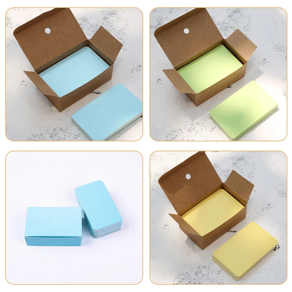 300 قطعة بطاقات فارغة ورقة ملاحظة بطاقات البطاقات التعليمية الصغيرة للمفردات تعلم رسالة مذكرة الكتابة Crafts بها بنفسك الحرف البطاقات التعليمية