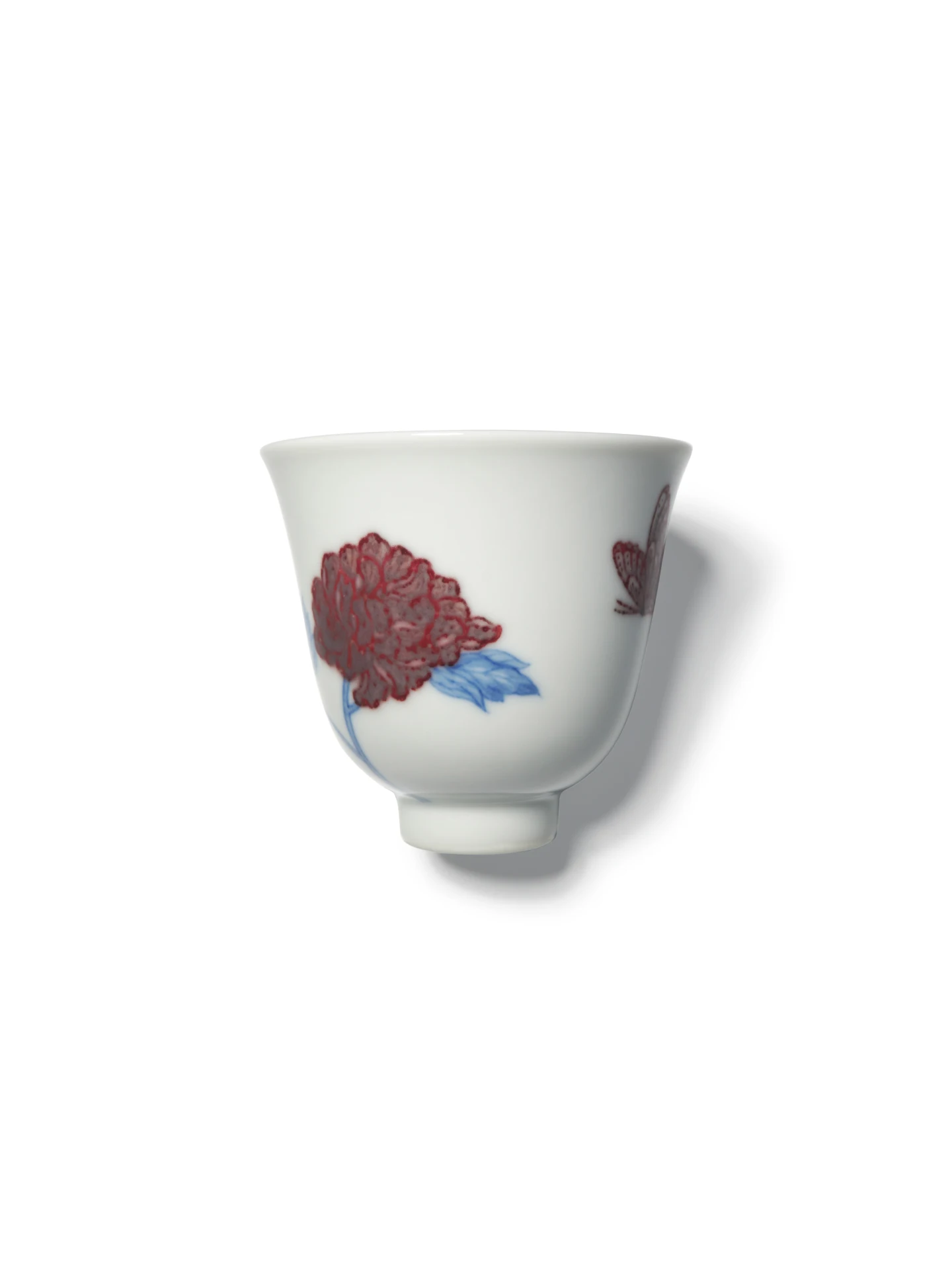 

Чайная чашка Jingdezhen 1004, расписанная вручную, сине-белая, с оригинальной глазурью Mine Glaze, в стиле «Цветочный Бог», персональная чашка, 70 мл, керамика в китайском стиле