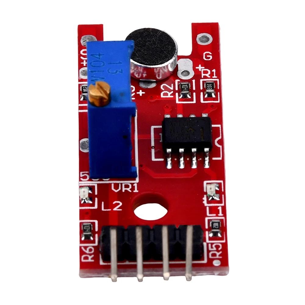 DC 3V/5V microfoonversterker Geluidssensor Geluid MIC Voice Module Professionele microfoonversterker