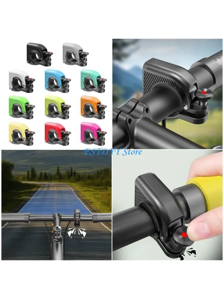 G6DE Warning Horn Detachable Loud Bike Horn Quickly Installation Bicycles Horn