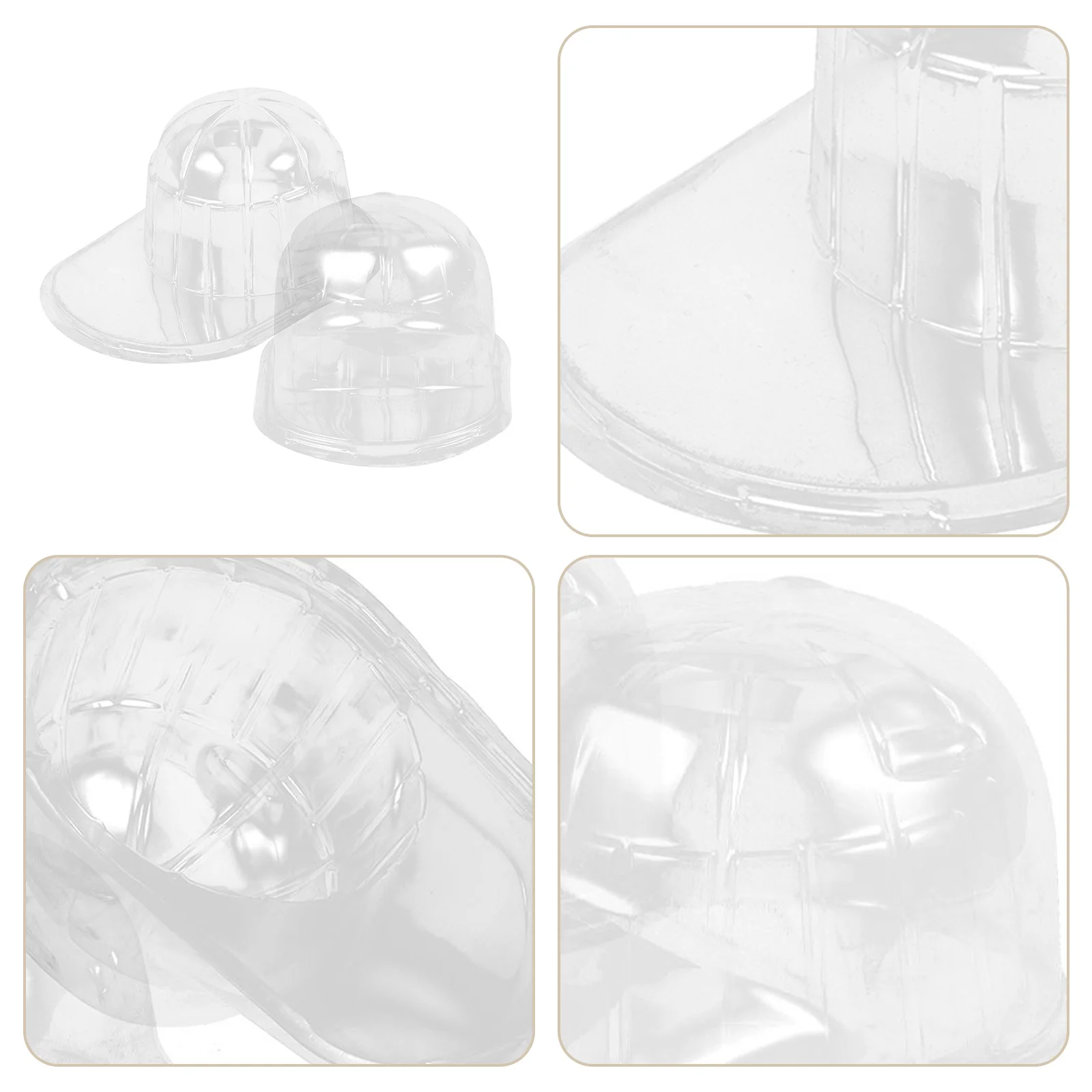 야구 모자 디스플레이 홀더 2개, 볼캡 스탠드, 모자 걸이, 보호대, 모자 쉐이퍼