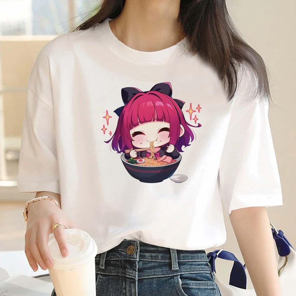 Oshi No Ko shirt female Retro korean fashion 2000s japanese anime t shirt graphic korean fashion kawaii japanese gyaru