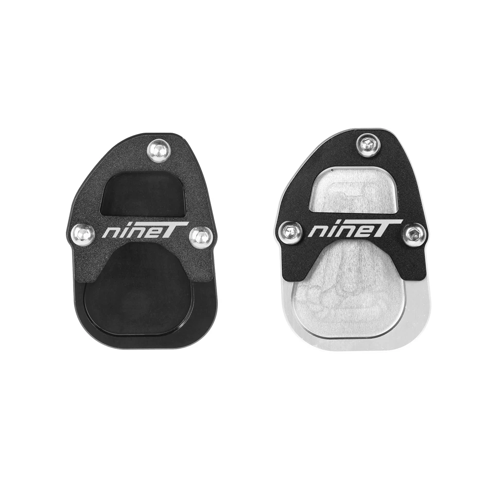 Motorcycle Aluminium Kickstand Side Stand Foot Enlarger Plate Extension Pad For BMW R NINE T R9T Racer Urban G/S Pure Scrambler - Image 2