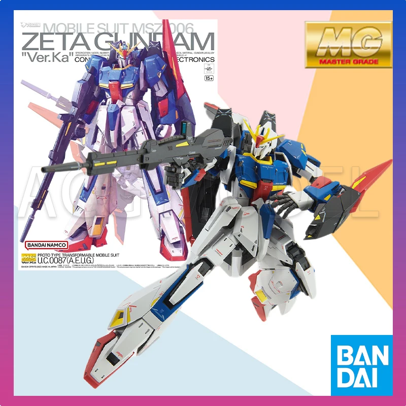 

В наличии оригинальная фигурка Bandai MG 1/100 ZETA GUNDAM VER KA Aninm, полная фигурка в сборе, комплект модели, оригинальная игрушка в подарок для детей