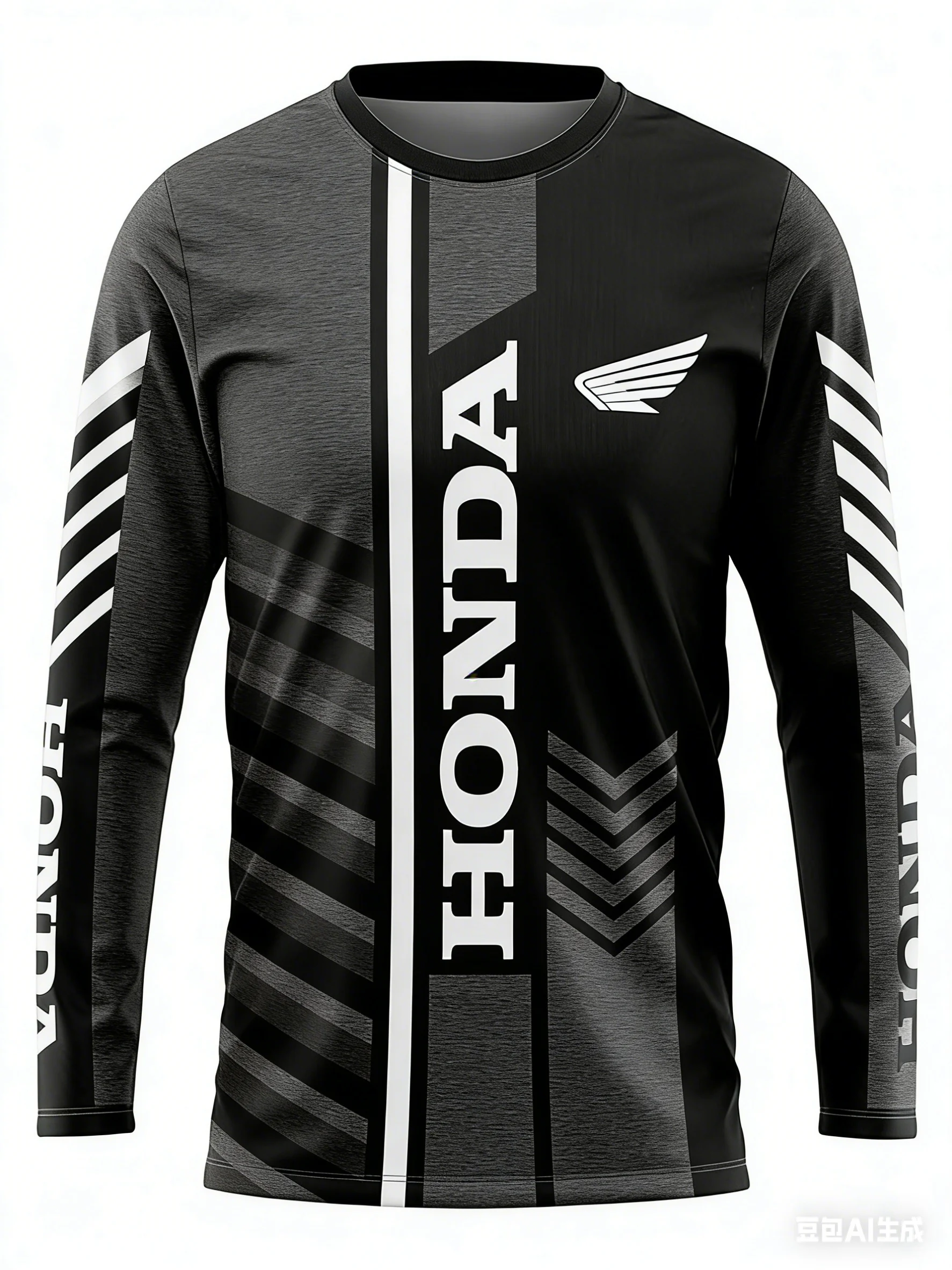 

2026 New Men's And Women's Motorcycle Speed Honda Riding Long Sleeved T-Shirt Summer Quick Drying Long Sleeved T-shirt