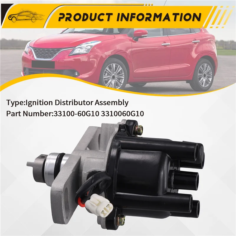 

Новинка-для Suzuki BALENO Swift Geo Metro 1.3, сменный дистрибьютор двигателя в сборе 33100-60G10 3310060G10, автомобильный двигатель зажигания Sys