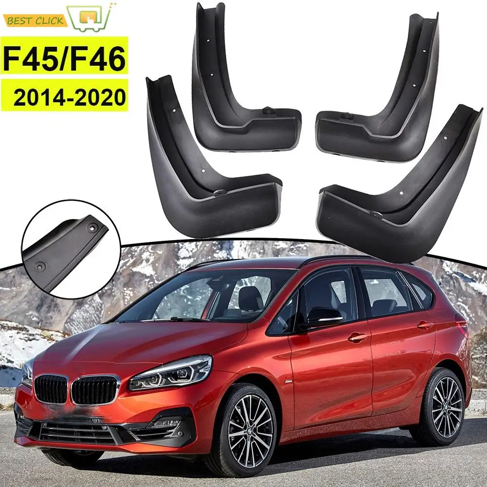 4 Stücke Vorne Hinten Spritzschutz Schmutzfänger Kotflügel Für BMW 2er F45 F46 Gran Active Tourer 2014 2015 2016 2017 2018 2019 2020