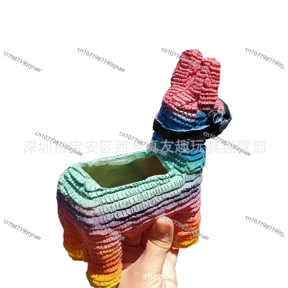 Independent Station New Pinata Flowerpot Succulent Resin Table Decorative Ornament