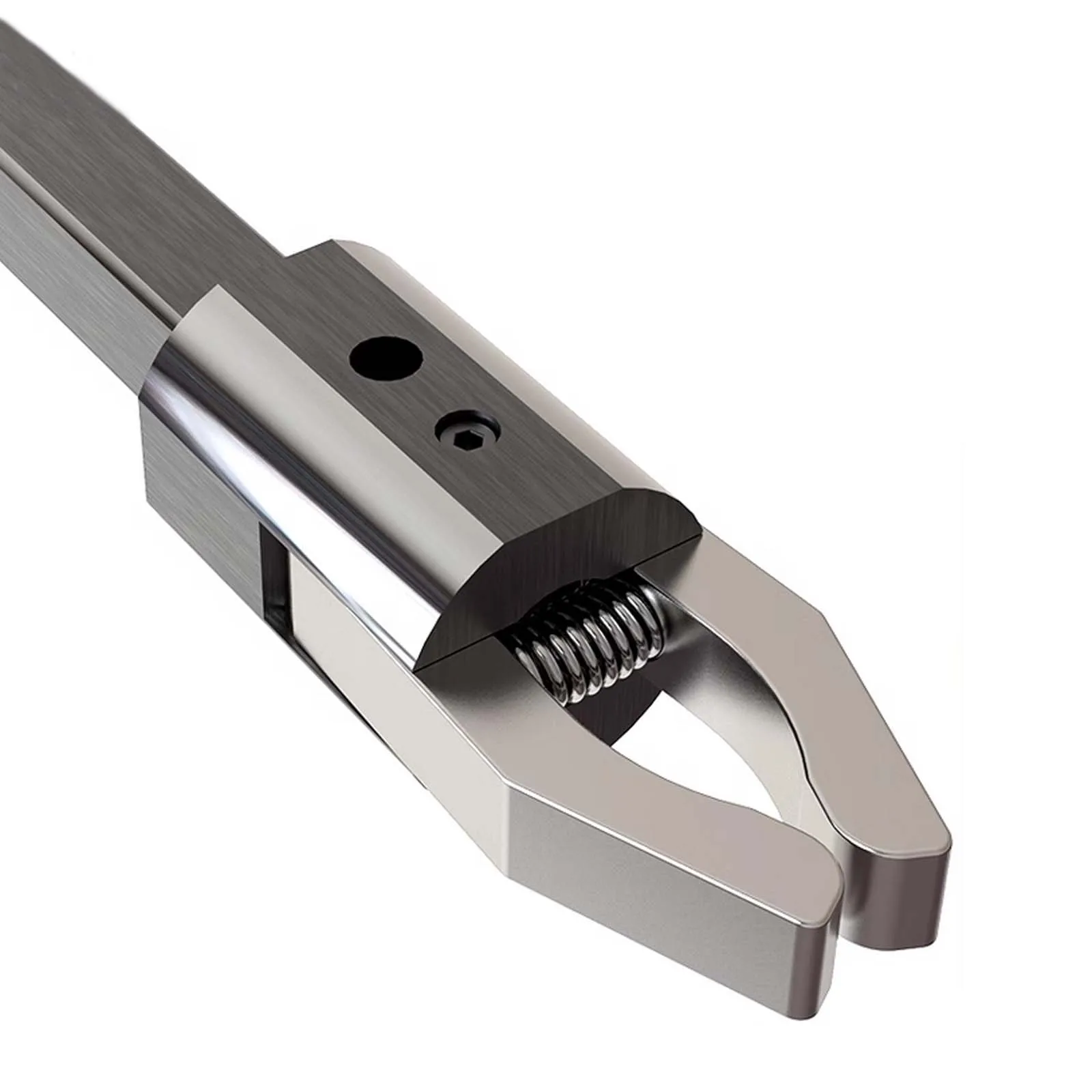CNC Two Claws Lathe Puller, Automatic Claw Pull Clamp Lather Feeder Power Puller, 2-40mm Clamping Range