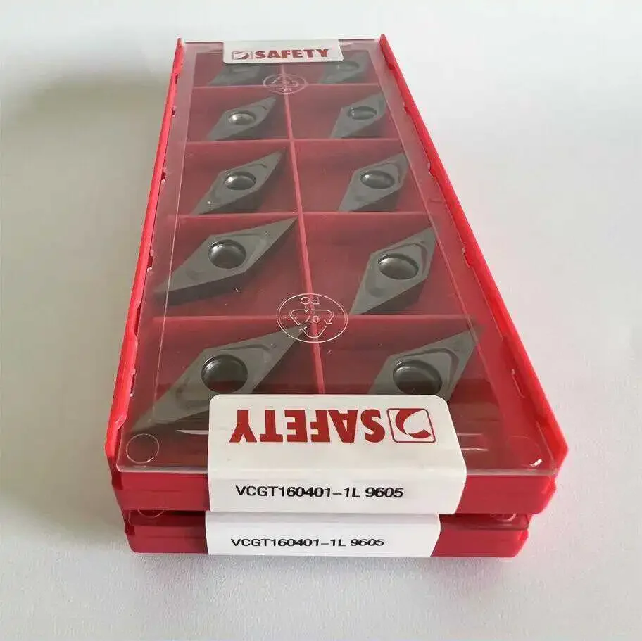 

VCGT160401-1L 9605 / Carbide blades 10 pieces