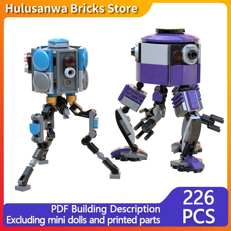 

Популярный фильм Робот MOC Строительные кирпичи Военное оборудование Модульная технология Подарки Праздник Сборка Детские игрушки Костюм