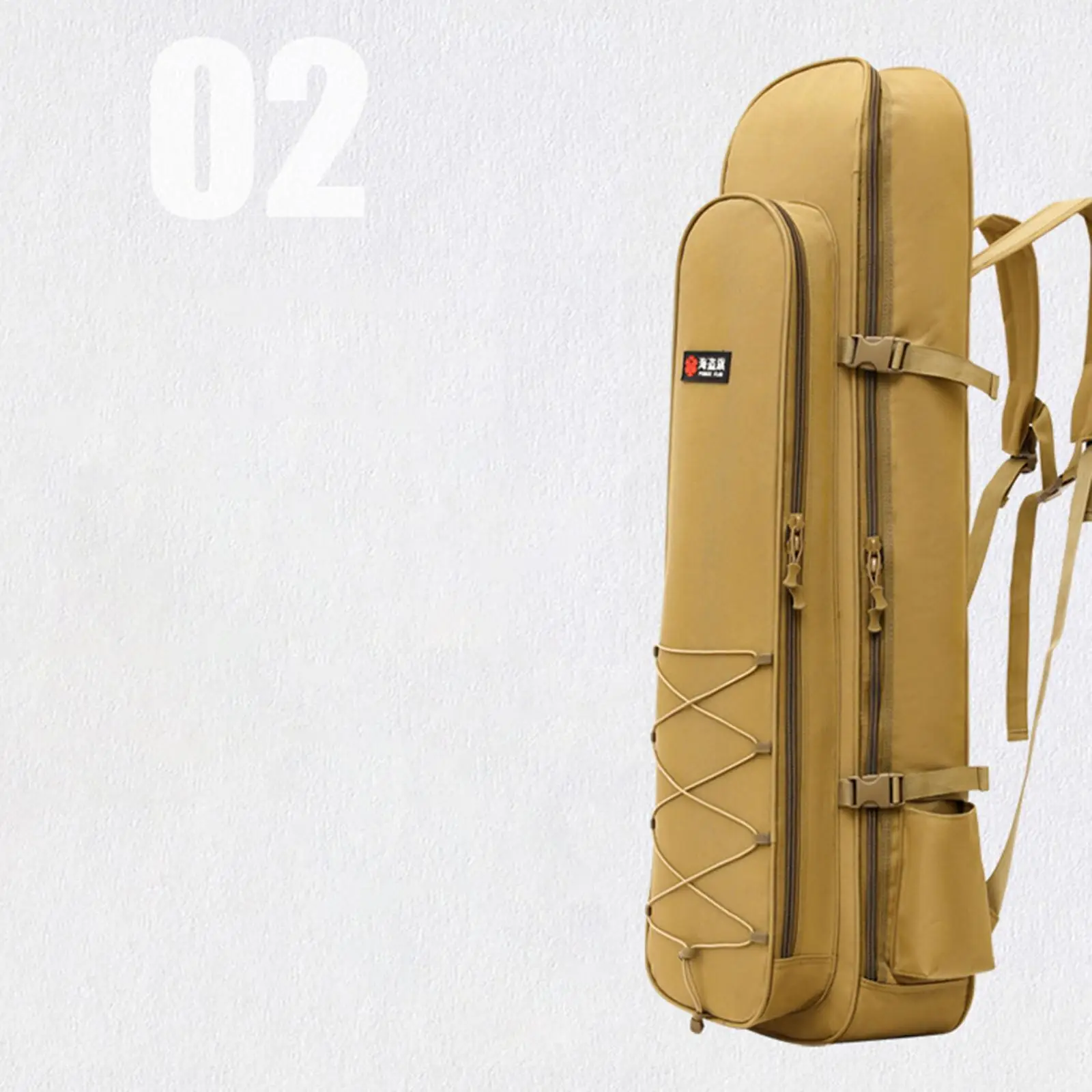 Waterproof Long Flippers Bag Dive Backpack with Adjustable Straps and Multi Pocket Storage for Scuba Diving Equipment