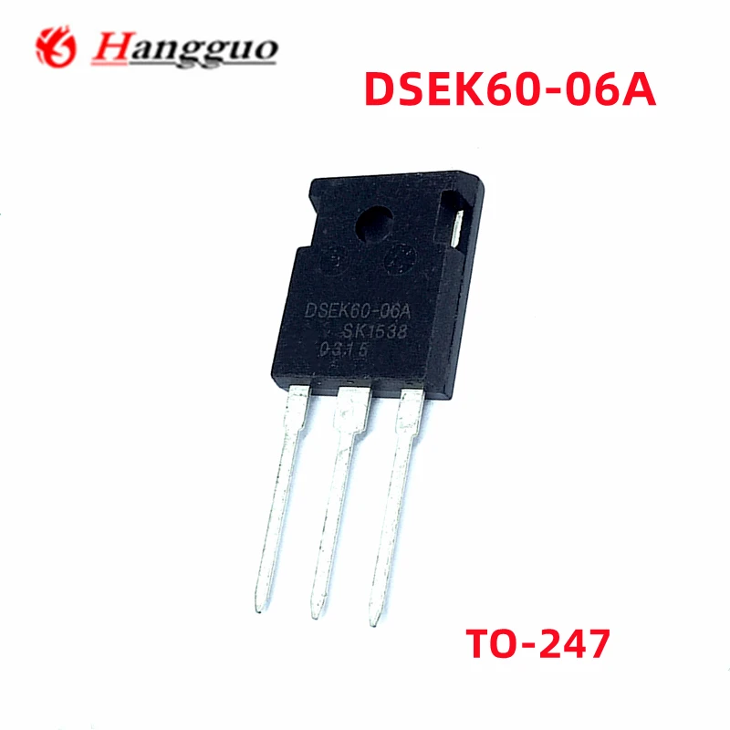 10pcs/Lot Original DSEK60-02A DSEK60-06A TO-247 High Power MOSFET