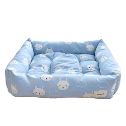 New Four Seasons Universal Pet Nests Spring and Autumn Square Nests Winter Warm Dog Nests Cat Nests Thickened Small Dog NestsCat