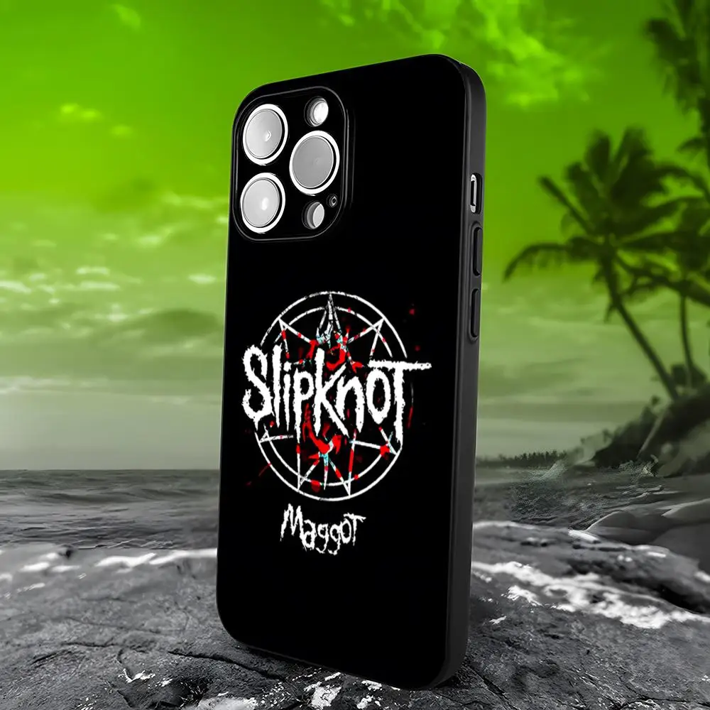 Custodia per telefono Slipknot Band per IPhone 15 16 13 Pro Max 14 12 11 Xr X 8 7 6 Plus Cover posteriore di lusso