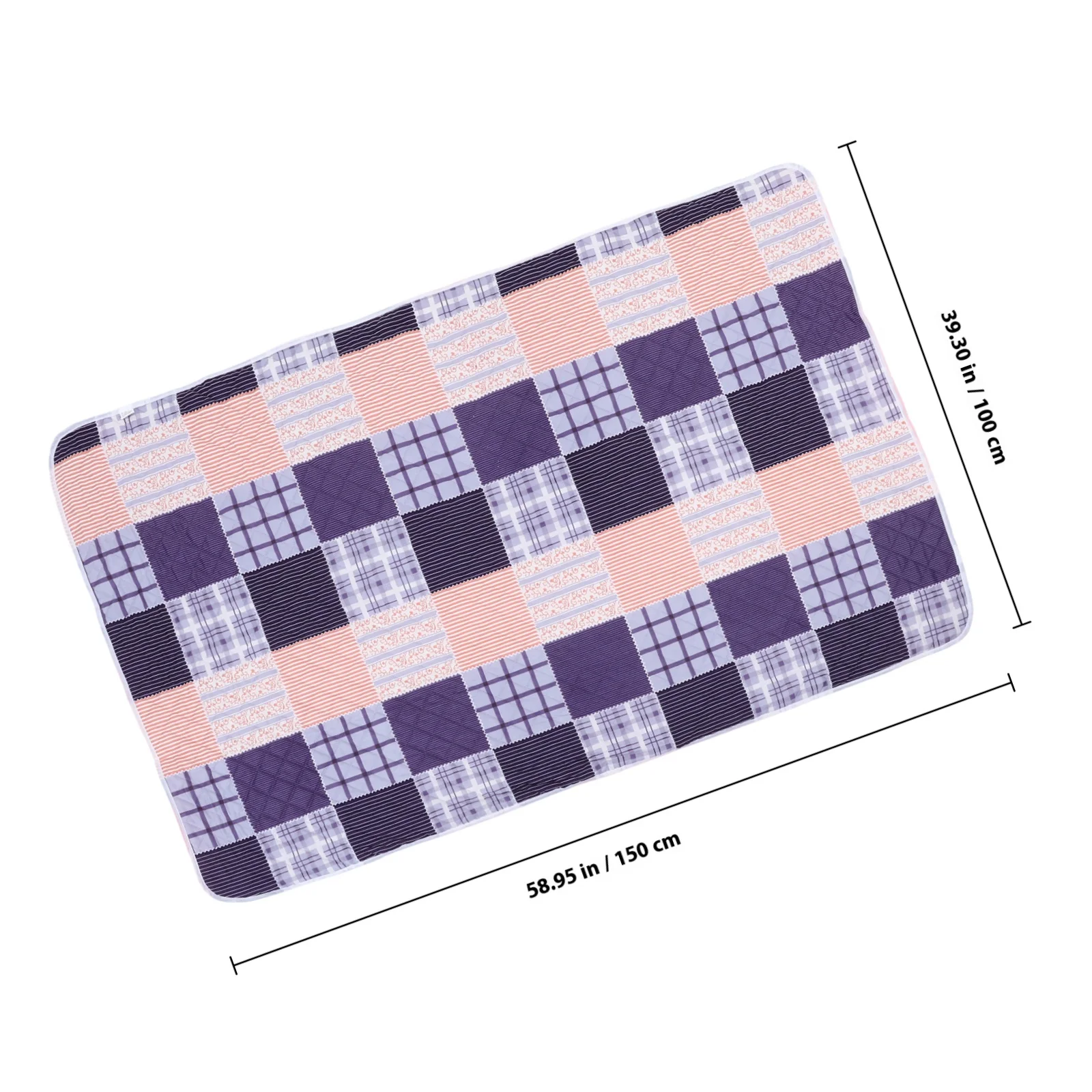 وسادة سرير قابلة للغسل قابلة لإعادة الاستخدام وسادة تبول سلس البول للمرضى المسنين كبار السرير ترطيب واقي مرتبة مقاومة للبقع