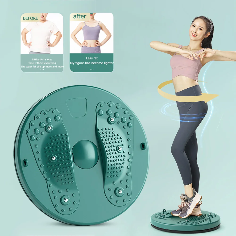 Exercise Waist Twisting Disc Foot Massage Waist Torsion Disc Fitness Equipment Portable Magnetic Tension Waist Twisting Machine