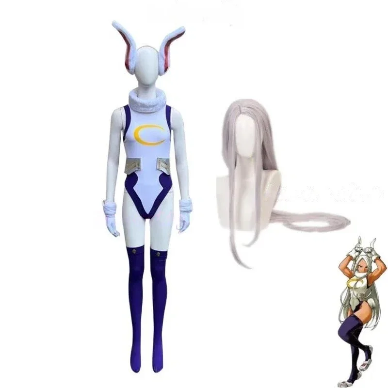 Mha Rabbit Hero Mirko Cosplay Sexy Costume Anime Bnha Rumi Usagiyama Miruko Role Playing Party Cosplay Women view 2