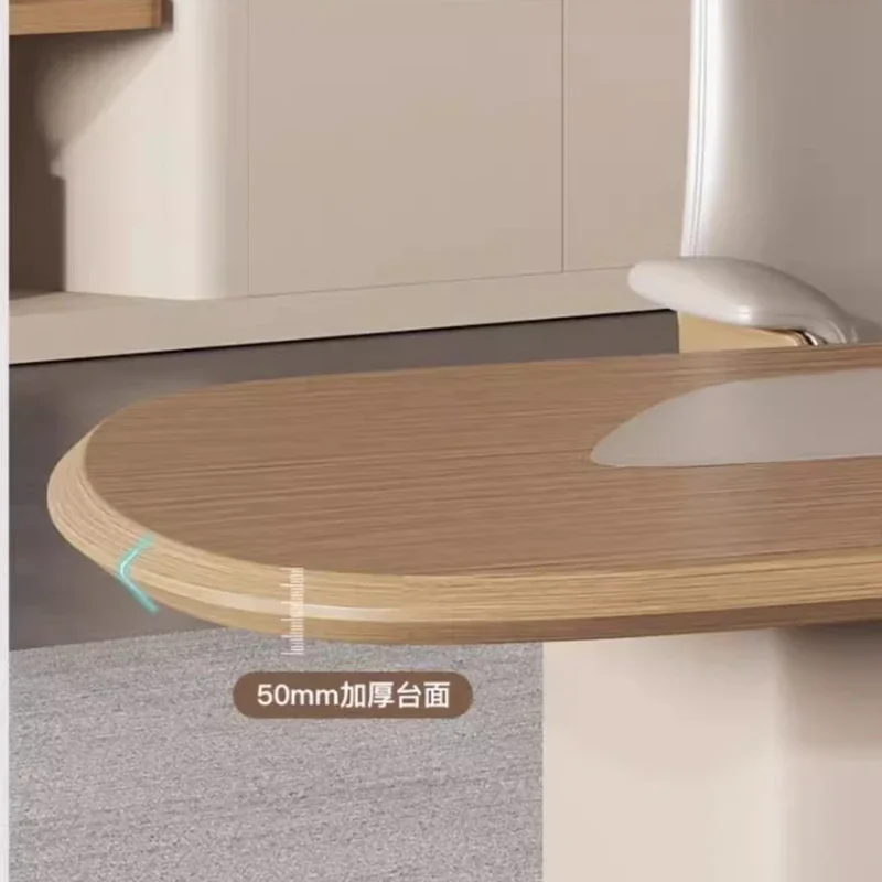 Computer Desk Gaming Desks Motion With Shelf Nightstand Height Adjustable Desk Narrow Desk Table With Drawers Simple Table