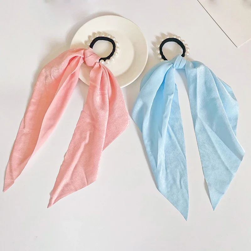 Final Fantasy 7 Aerith Gainsborough Cosplay Aeris Headwear Bowknot Pink Hair Band Hair Clip Hairpin Halloween Costume Prop