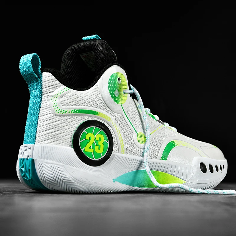 

2025 New Style Basketball Shoes Summer Breathable Men's Comfortable High-Quality Ice Silk Mesh Casual Shoes Sports Running Mesh