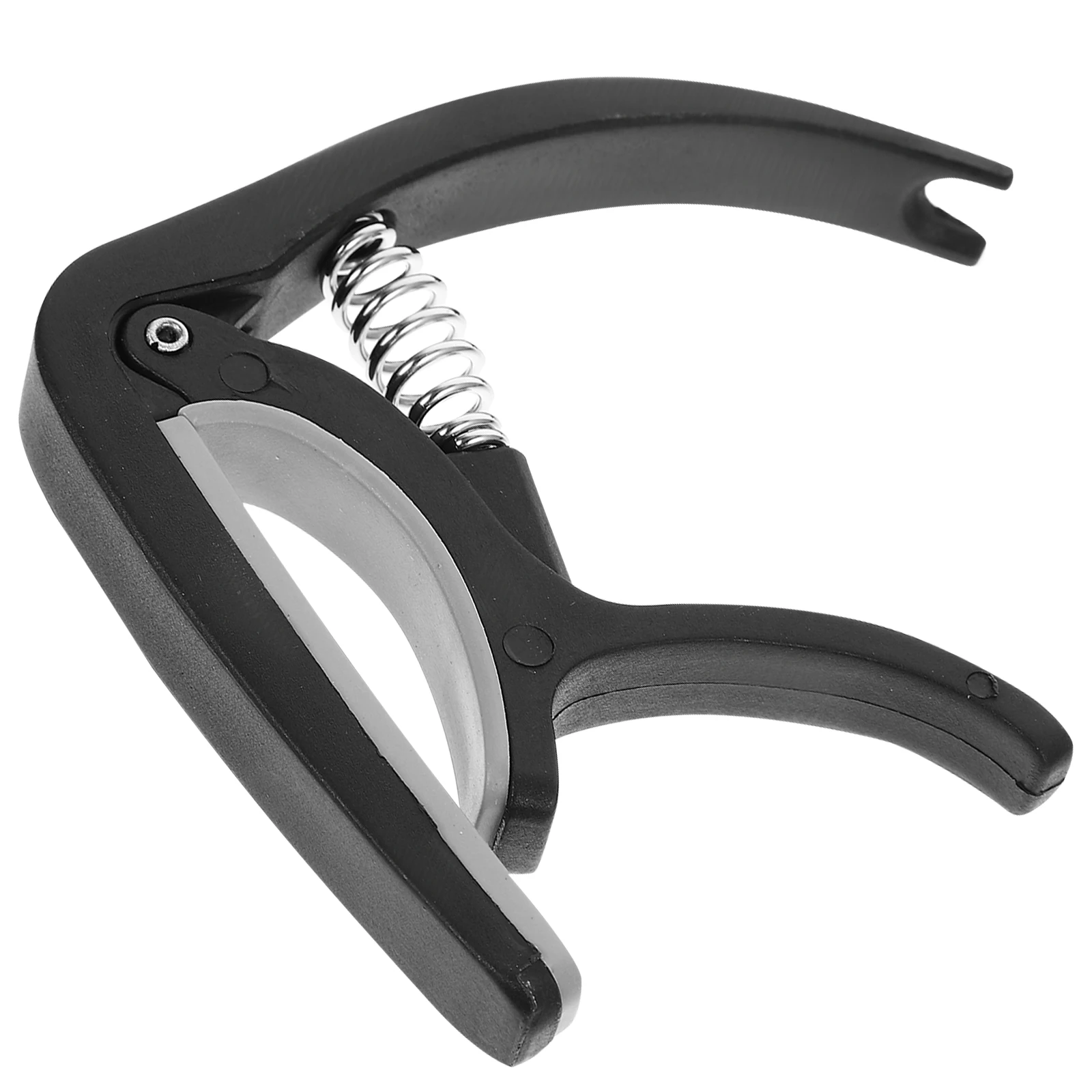 

Guitar Capo Plastic Durable Tension Resistant for Folk Acoustic Classical Ukulele Performance Guitar Accessories