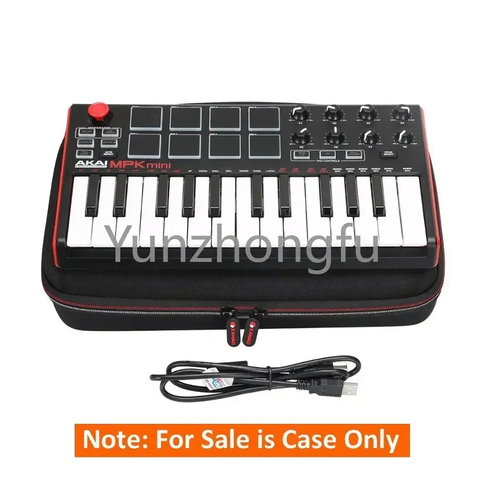 Carrying Storage Bag  EVA Hard Case for Akai Professional MPK Mini MKII/MK3/MPK Mini Play