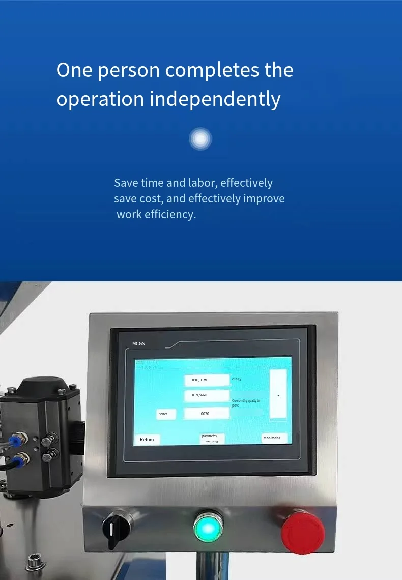 JIAHE Automatic Cream Lotion Liquid Cosmetic Filling Machine On Sale Production Line For Filling And Packing