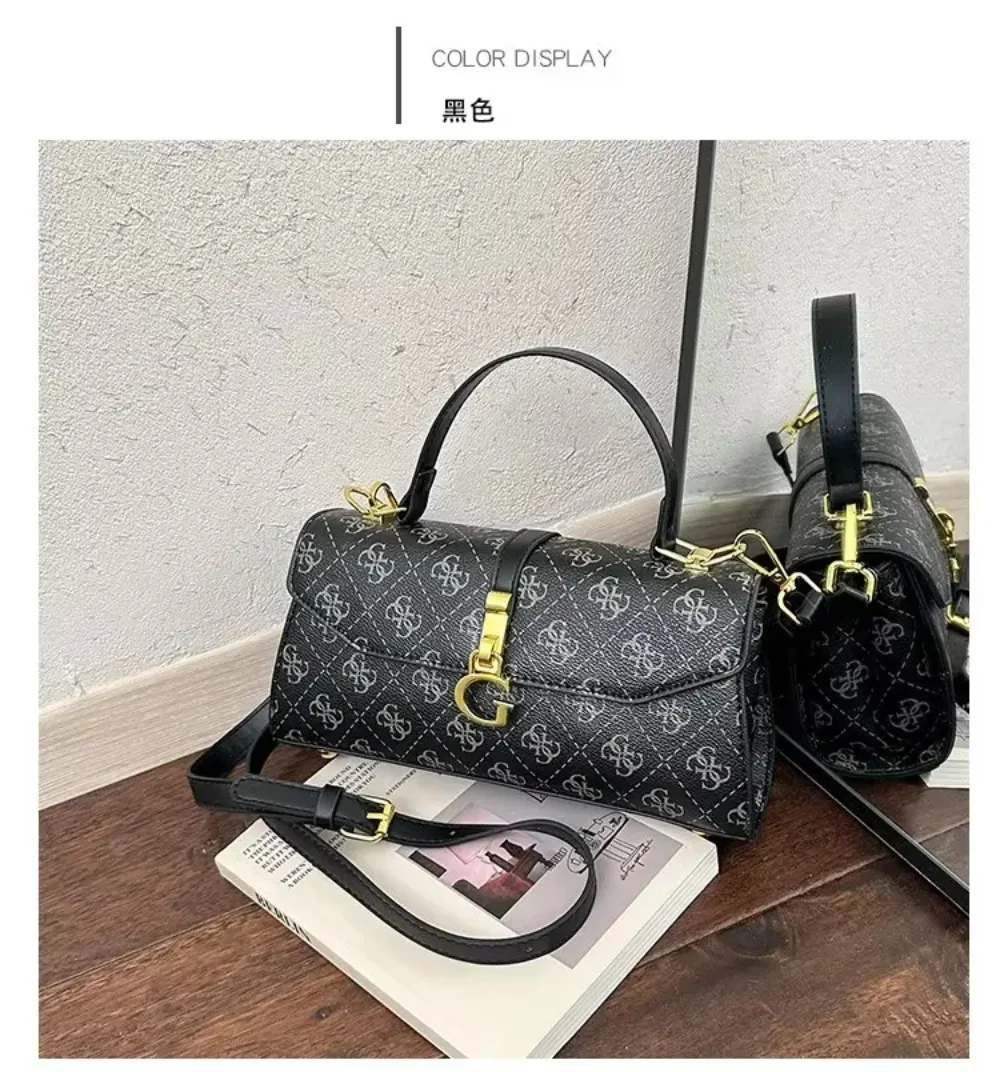 Bolso de mano de alta gama, de estilo casual y diseño europeo y americano, bolso bandolera original para mujer, bolso de hombro elegante y atemporal.