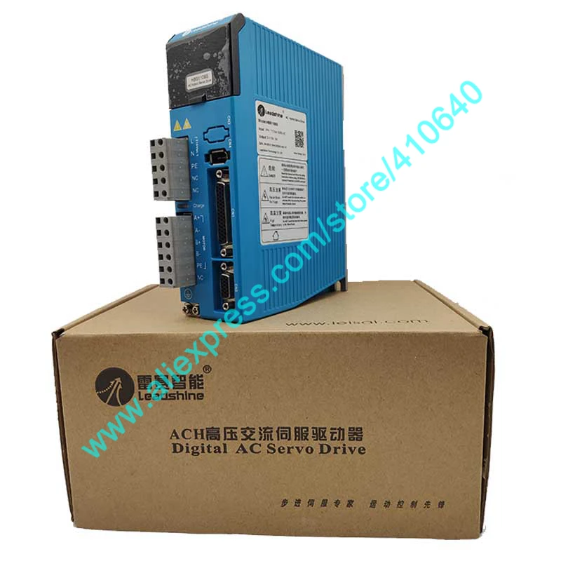 

HBS1108S Leadshine Single Phase Easy Servo Drive Updated from Old HBS1108 or ES-DH1208 Direct AC 110V Input and Output 8A 110V