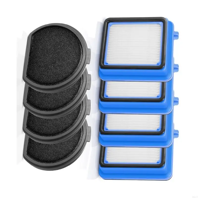 96gf 8pieces مرشحات عالية الكفاءة مرشحات مكنسة كهربائية استبدال مرشح التصفية التجريبية