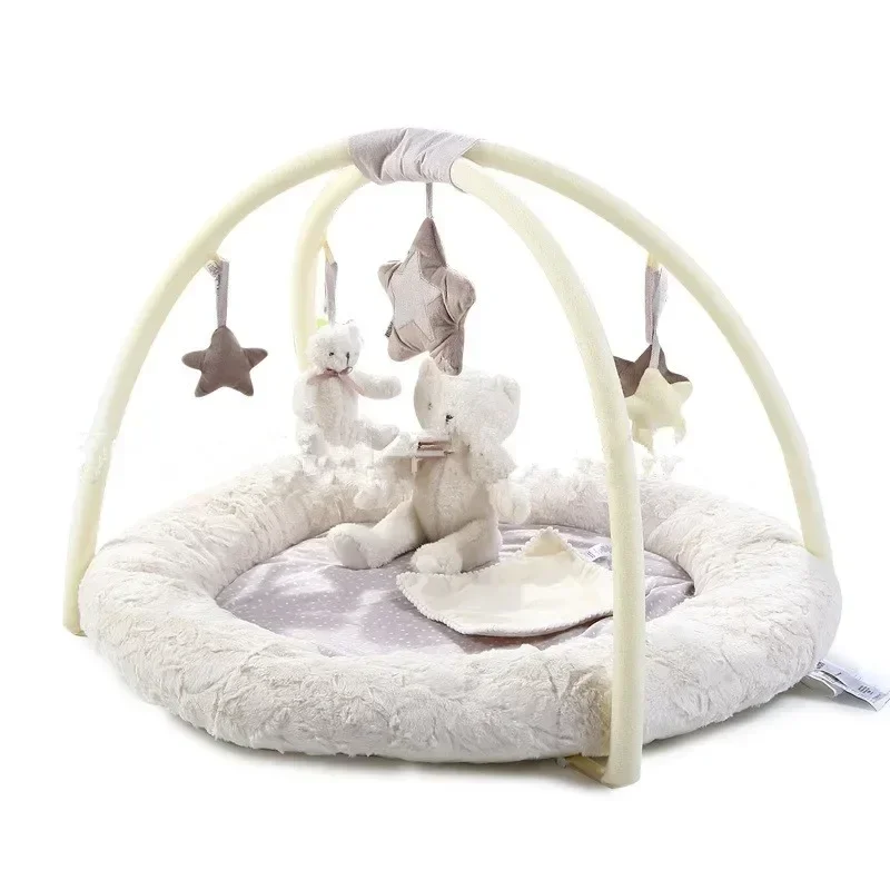 0 ~ 3 anni bambini tappetino per gattonare coperta da gioco tappetino da gioco educativo per bambini musica orso rack fitness palestra per bambini tappeto per bambini giocattoli per bambini