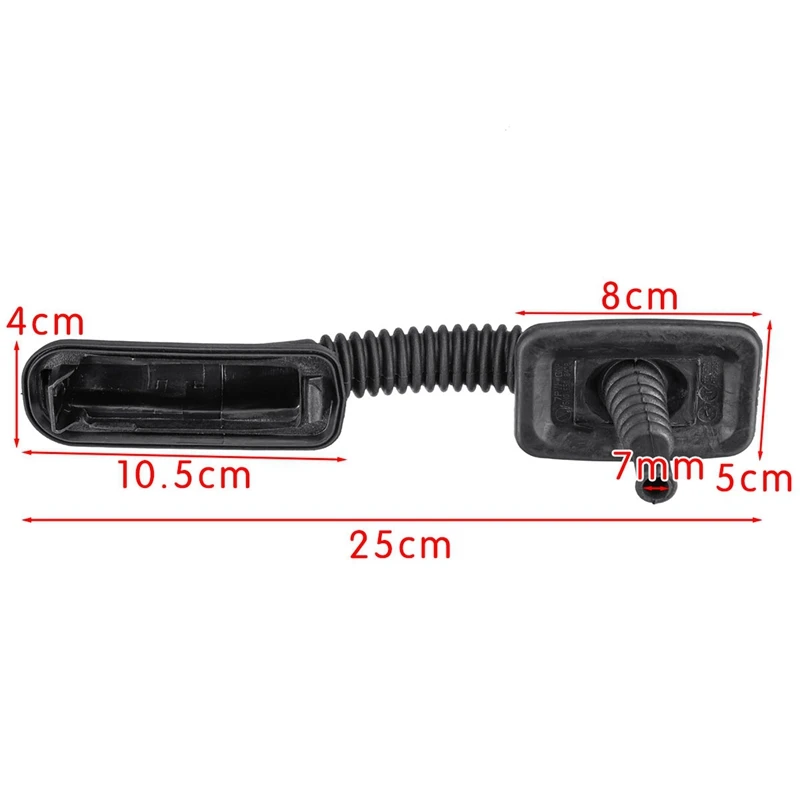 4X Car Door Side Plate Threading Sheath Door Harness Sheath For Tiguan Jetta Santana 5N0 959 843 5N0959843B