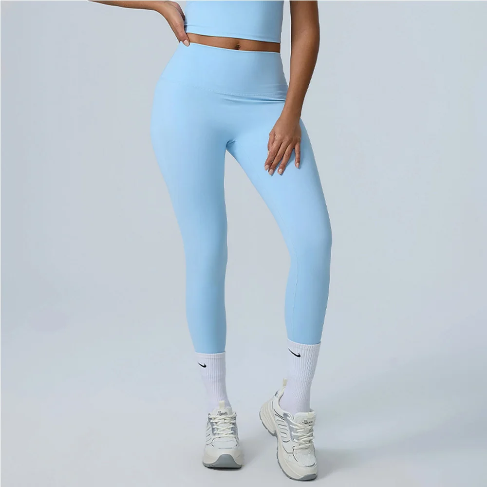 

JUREN Yoga Leggings Women's High Waist Leggings Butt Lifting Breathable Sports Pants for Women Gym Leggings Pocket Push Up Tight