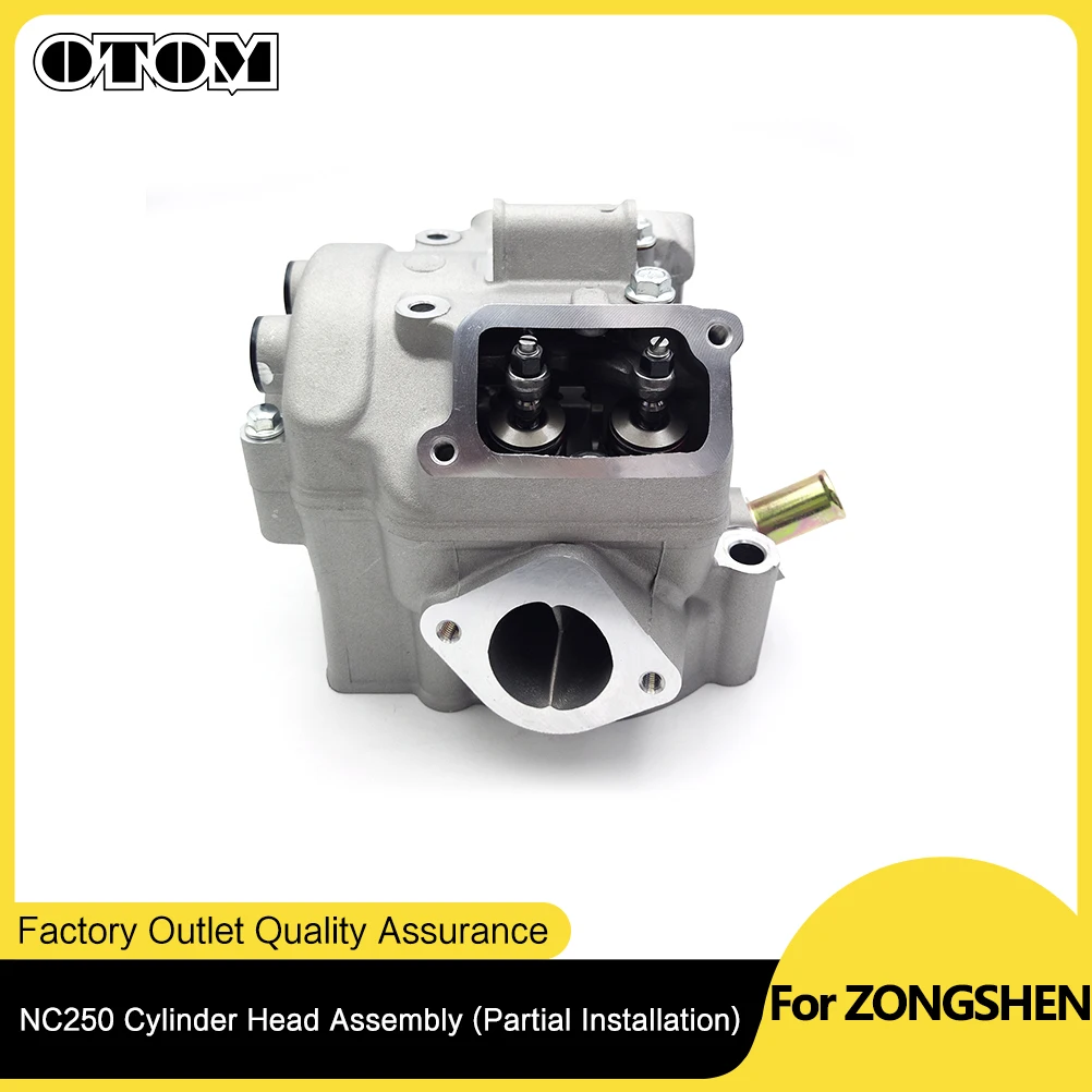 For ZONGSHEN NC250 ZS177MM Engine Motorcycle Cylinder Head Assembly With Valves Rocker Arms Spark Plug Partial Parts 250cc K6