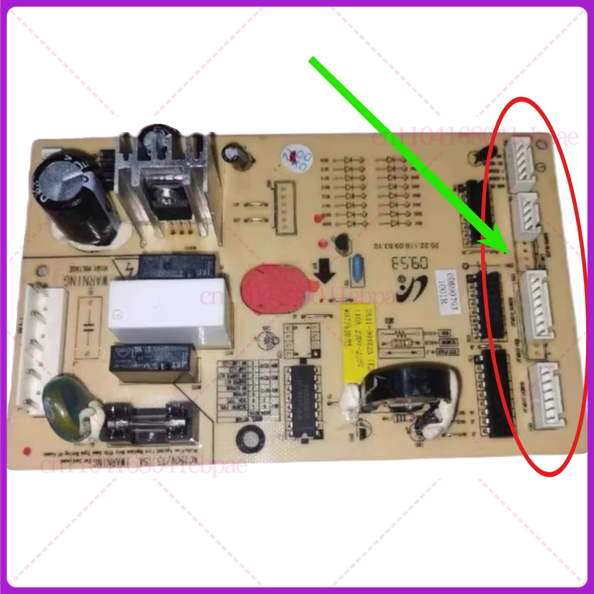 Per la scheda principale del frigorifero Samsung/scheda del computer DA41-00482A /JBCD-285WNLVS/B