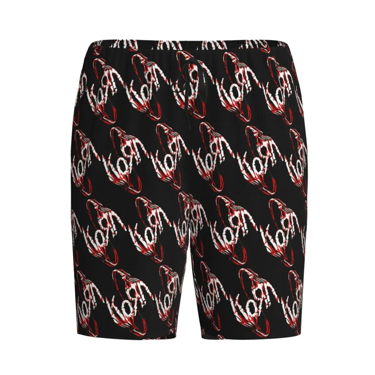 

Шорты с логотипом рок-группы Korn, мужские пижамные штаны, брюки для сна и отдыха, нижняя часть пижамы