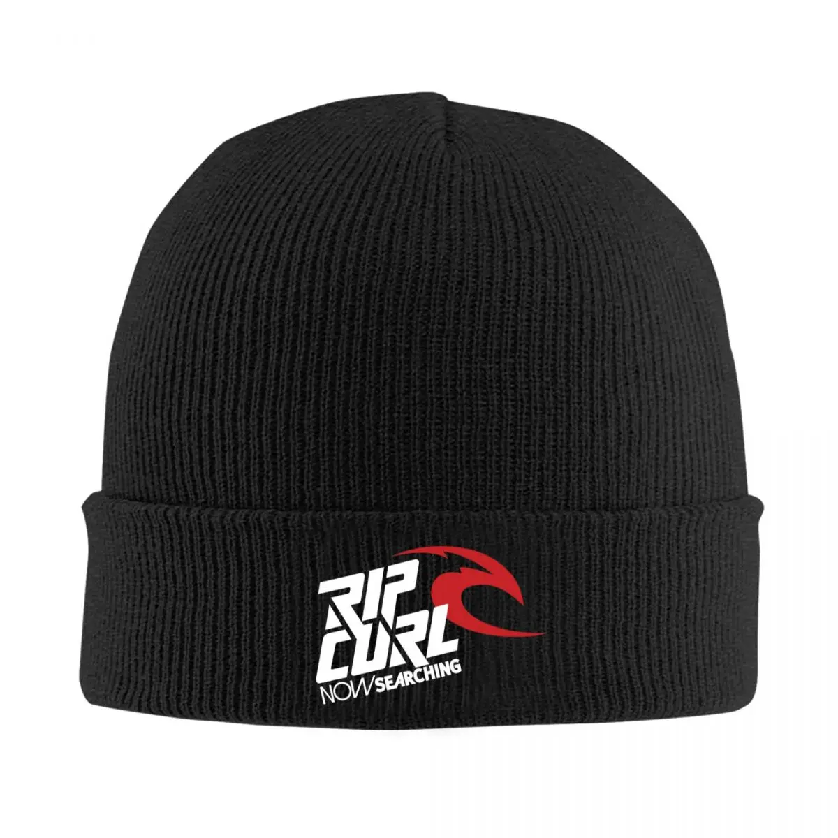 Rip Curl-gorro de punto con logotipo, 100% algodón, mantiene el calor