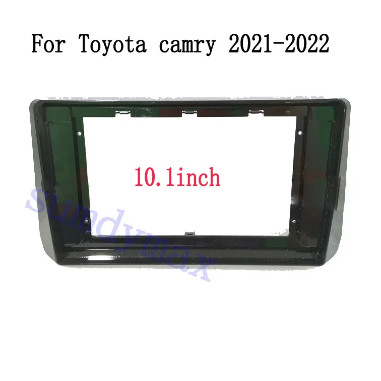 10.1 inch 2din Car radio Frame Fascia Adapter For Toyota camry 2021 2022 Dash Fitting Panel