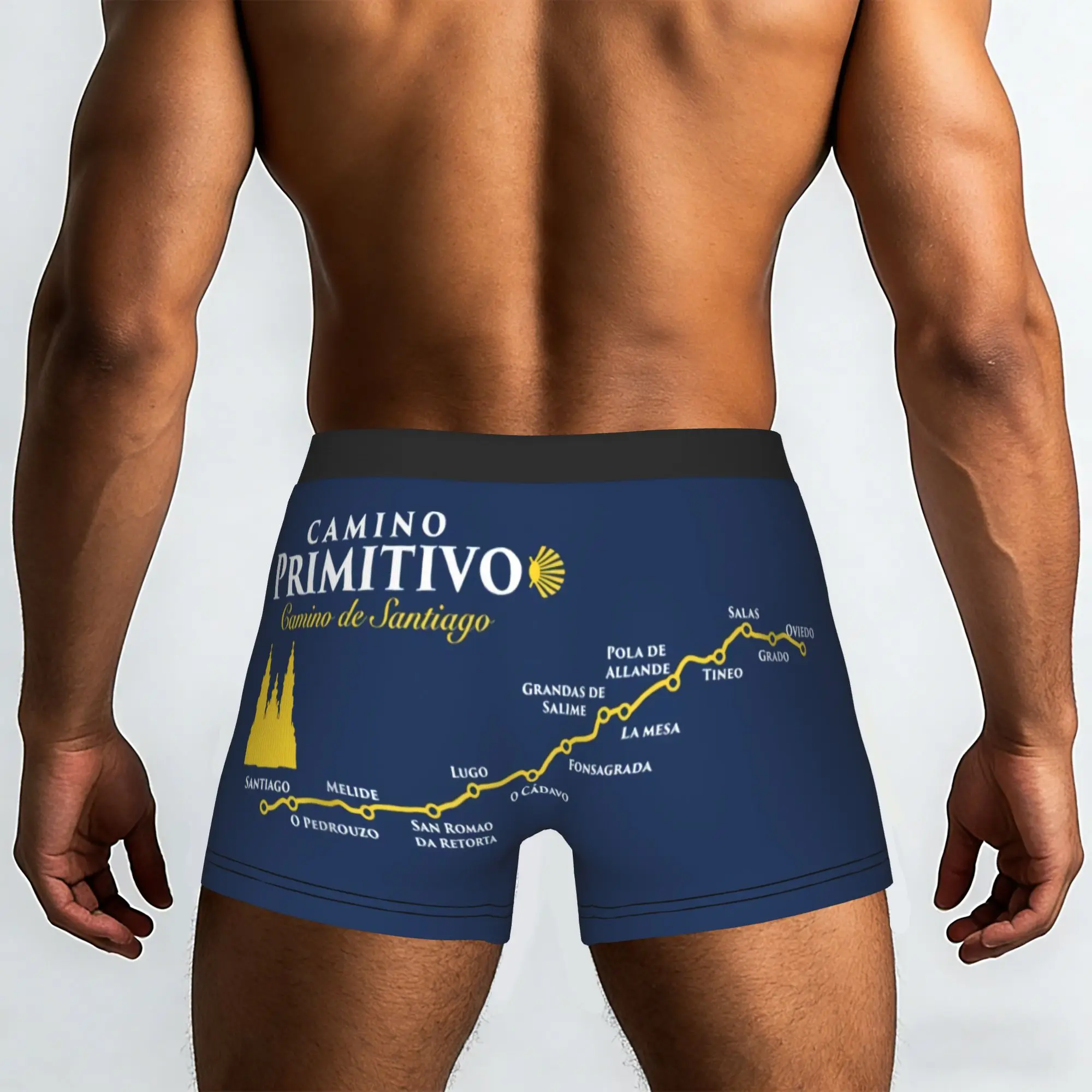 Custom Primitive Way Underwear Men Breathable  Boxer Briefs Shorts Panties Soft Underpants For Male