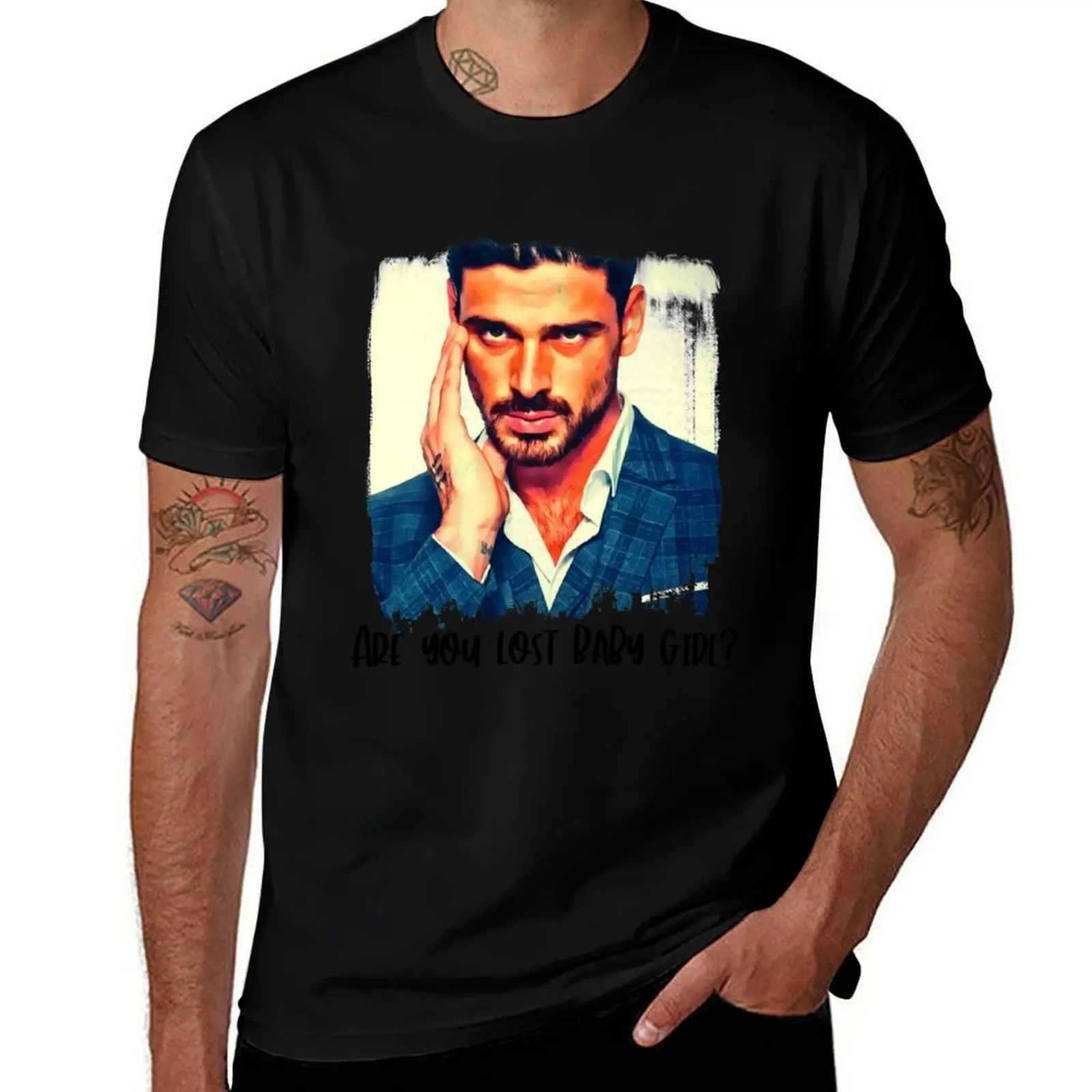 Are you lost baby girl Netflix 365 dni days massimo movie Laura Poland T-Shirt Fitness Quick Dry Short Sleeve Top T-Shirt