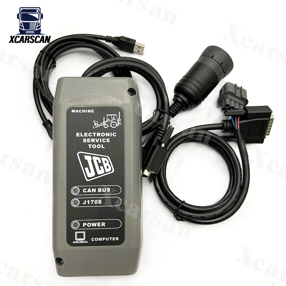 2024 For JCB kit Electronic Service Master Spare parts JCB canbus J1708 Electronic Service diagnostic scanner tool