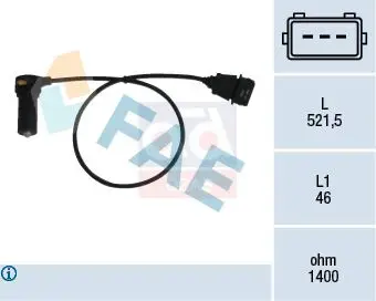 Store code: 79066 for the crank speed sensor GOLF.IV-BORA * 1.9tdi * AGR *