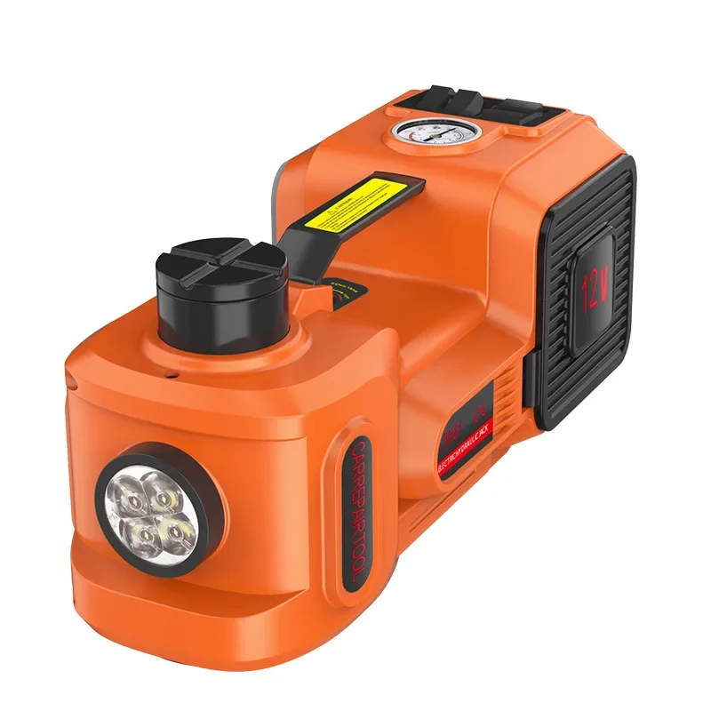 

Stable Electric Hydraulic Jack 5 Tons Air Pump Car Electric Wrench 12V Car Off-road Car Tire Replacement Tool