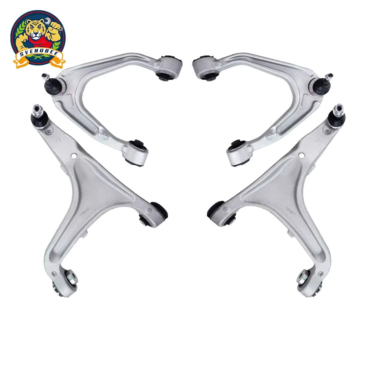 

Svenubee Front Upper Lower Control Arm 4Pcs Kits for Maserati Ghibli Quattroporte M156 M157 2014 2015 2016 2017 2018 2019-2022