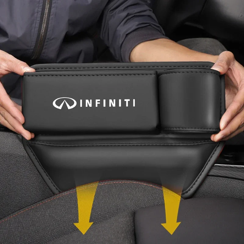 Für Infiniti QX55 QX50 QX60 70 QX80 QX30 EX FX JX Sitz Clip Lücke Lagerung Box Auto Sitz Lücke Spalt Lagerung Tasche